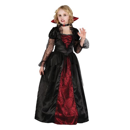 Vampire Princess - Girls Halloween Costume - 8-10 Years