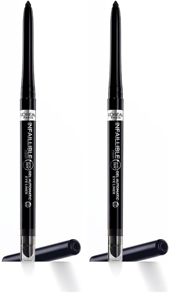 L'Oréal Paris Infaillible Automatic Jel Göz Kalemi - Yoğun Siyah (2 paketi)