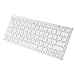 Produktbild Mengonee 6,7 mm Ultra-dünn Drahtlose Tastatur Bluetooth 3.0 Tastatur 78 Tasten zum iPad für iPhone für Huawei