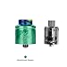 Produktbild E Zigarette Verdampfer Wotofo Profile RDA Verdampfer Tank E Zigarette Dampfer 810 drip tip 510 Thread-Kein Nikotin und Tabak (Aluminium grün)