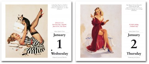 Pin-ups. Gil Elvgren - 2014 Tear Off Calendar (Taschen Tear-off Calendars)