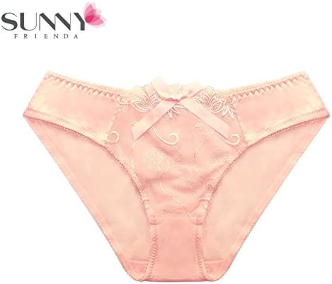 RRRRZ*In Europe, the United States and Japan is sexy taste buds in low-rise 3 corner underpants engraving trousers with non-marking pure cotton underwear life of female,L, Magic Powder