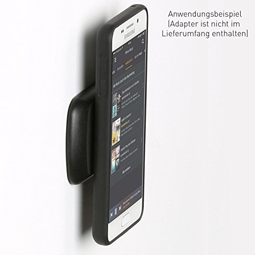 QuickMOUNT 3.0 Fahrrad Halterung fÃ¼r Samsung Galaxy S7 (SM-G930F) Bike Kit mit Case und RegenhÃ¼lle (Handyhalterung, Ladekabel- und KopfhÃ¶rer Anschluss) schwarz / matt