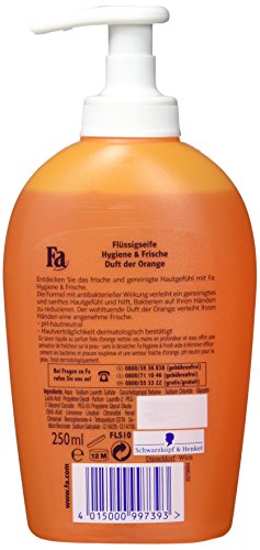 Fa Flüssigseife Hygiene & Pflege, Grapefruit & Milchprotein, 2er Pack (2 x 250 ml) - 2