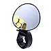 Produktbild Runrain Universal 360 Grad drehen Rearview Lenker Glas Spiegel Fahrrad Radfahren (Black)