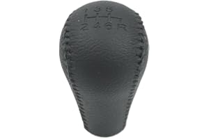 HACREYATU Manual 6 Speed Gear Shift Knob Shifter Handle Pen Head for N-issan Navara D40 Frontier Double Cab 2005-2015 for N-issan Pathfinder 2007-2012