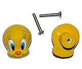 2 tlg. Set: schöner Möbelknauf aus Kunstharz - einfach und schnell aufschraubbar