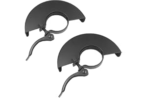 ANCLLO 2 st svart sk?rmaskin basvinkelslip skydd ers?ttning metall hjulskydd s?kerhetsskydd f?r 125 115 vinkelslip hjulskydd inre h?l 42 mm