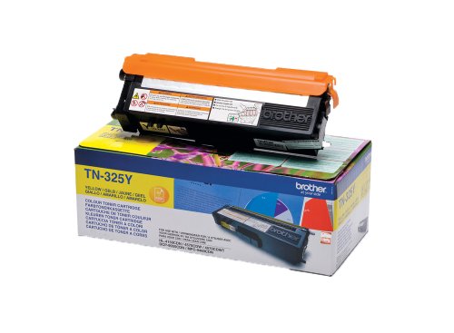 Brother Original Jumbo-Tonerkassette TN-325Y gelb (für Brother HL-4140CN, HL-4570CDW, HL-4150CDN, HL-4570CDWT, DCP-9055CDN, DCP-9270CDN, MFC-9460CDN, MFC-9970CDW, MFC-9465CDN)