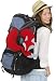 Leschi Travel pillow (for car and plane journeys) | 36836 | Peter the fox | Colour: Fire / Midnight