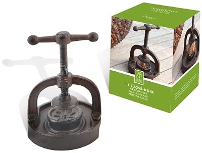 Esschert Design Casse-noisette en fonte - C3031- Marron - 13,8 x 13,7 x 16,6 cm - Esschert