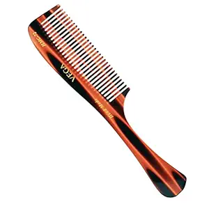 Vega Tortoise Shell Grooming Comb, Brown