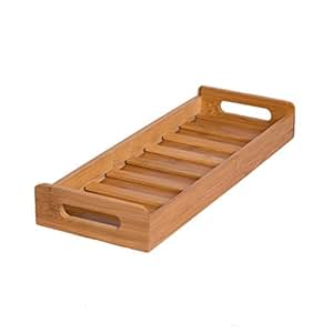 RELAXFAIR Gewürzregal Holz Gewürzkarussell Innenschrank Gewürzbox aus