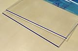 Hoja de plástico acrílico transparente 3mm - Tamaño A1 DINA1 (594 x 841...