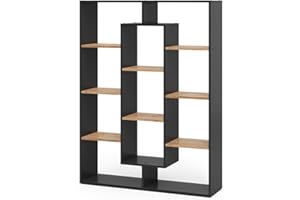 Vicco Meuble de Rangement Cube, Anthracite/chêne doré, 107.2x143cm