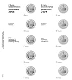 2 € - Gedenkmünze Deutschland aus den Jahren 2008 & 2009: