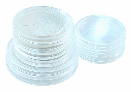 SAFE Round Coin Capsules - 25 per Pack - Choose Your Diameter Size (39mm)