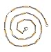 The Jewelbox Gold Italian Stainless Steel Chain Necklace For Men RS.389.00