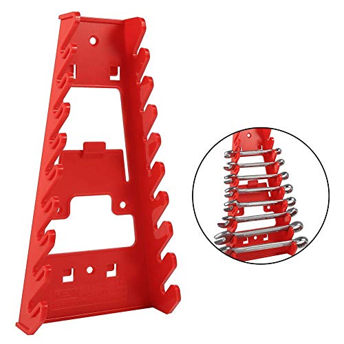 Clé à Pipe, Support de Fixation Murale, Support, Plastique logement 9 Clés Rack Standard Organiseur Support Outils Clés Keeper