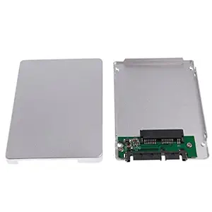 FLAWISH 1.8'' Micro SATA uSATA SSD to 2.5'' Sata3.0 Adapter Card with Case 7mm