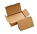 Produktbild Kentop Blanko Kleine Karte Memory Karten DIY Graffiti Karte Blanko Wort Karten 100 Blatt für Visitenkarten, Grußkarten, Bastel-Geschenkkarten,Memorandum,Wort Karten (Braun)