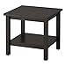 Produktbild IKEA HEMNES -Beistelltisch schwarz-braun - 55x55 cm