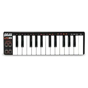 Akai Professional LPK25 | 25-Key Ultra-Portable USB MIDI Keyboard Controller for Laptops