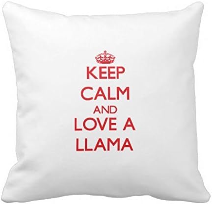 18" x 18" Llama Throw Pillows Decorative Throw Pillow Case Cushion Cover
