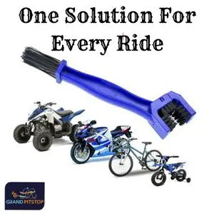 Grand Pitstop Bike Chain Cleaning Brush (Red)