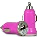 Produktbild ONX3 Huawei Ascend G6 Schnelle Geschoss im Auto USB-Ladegerät mit Lade-LED Light (Pink)