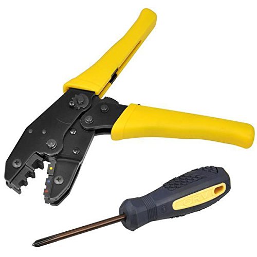 Yahee Crimpzange mit 5 Einsätzen und Tasche - 2