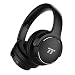 Produktbild Noise Cancelling Kopfhörer, TaoTronics Bluetooth Kopfhörer kabellos über Ohr Headset mit 30 Stunden Spielzeit (Dual 40 mm Treiber mit tiefem Bass, ANC Wireless Kopfhörer CVC 6.0 Geräuschunterdrückung Built in Mic)