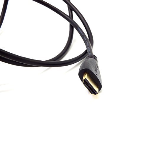 MagiDeal HDMI Kabel , Gold überzogener Anschluss Male Male HDMI Kabel , unterstützt Ethernet, 3D, 4K-Video und Audio Return – 1m - 4