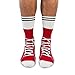 Produktbild Turnschuhe Socken für Männer in rot im Paar - Strumpf