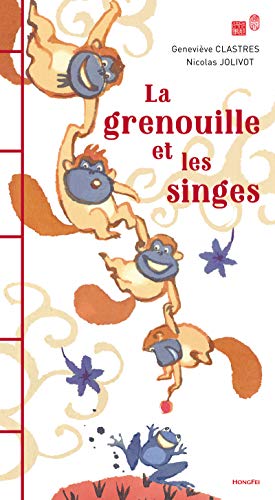 couverture de : La grenouille et les singes