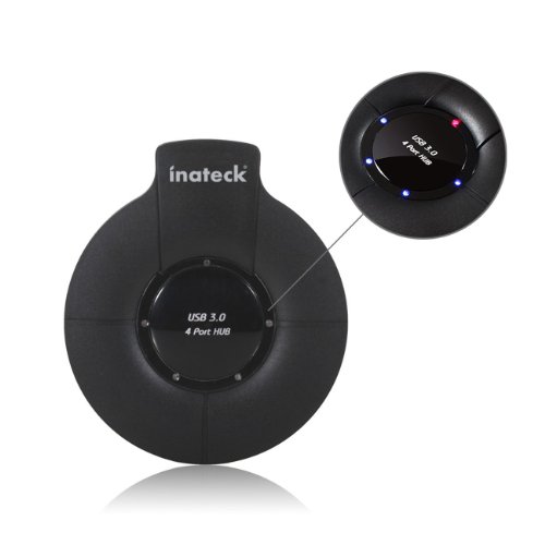Inateck HBU3VL-4P Hub (4-Port, 5Gbps, USB 3.0) schwarz - 2