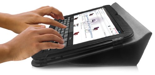 G-HUB PropUp Tablet-Schutzhülle, Pour NEXUS 10 (SAMSUNG), NOIR Fibre de Carbone - 3