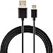 Price comparison product image Saxonia [3 Pack] 3m (10 ft) USB Type C 3.1 to USB 2.0 High Speed Data Transfer & Charging Cable | black | Adapter for Android Smartphones, Samsung , LG, HTC, Motorola, Nokia, Sony , HP , Blackberry, Huawei und viele mehr