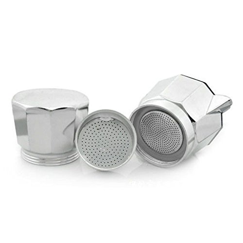 Gazechimp Metall Espressokocher | Mokkakanne | Mocca-Kocher | Kaffeekocher – Silber, 3 Tassen - 3