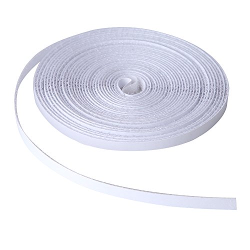 Yingwei DIY Weiß Fenster-Bildschirm Vorhang Schutz Flyscreen Ineinander greifen-Netz Insekt-Fliegen-Wanzen-Moskito-Motten-Tür Netting mit 150*130cm - 5
