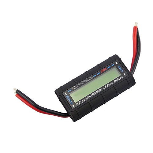 GTPower RC Power Analyzer Watt Meter fuer Spannung (V), Strom (A), Power (V), Kapazitaet (Ah), und Energie Mess 130Amps - 5