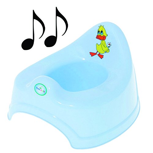 Potty Training - Musical Potty For Toddlers Easy To Clean (Blue)