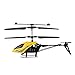 Produktbild Eleganter Ferngesteuerter Hubschrauber mit LED-Licht, 2 Kanäle, ABS, unschlagfest, Mini-Spielzeug für Kinder gelb