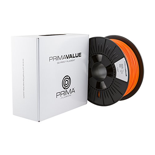 Prima Filaments PV-PLA-175-1000-OR PrimaValue Filamento PLA, 1.75 mm, carrete de 1 kg