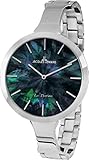 JACQUES LEMANS Damenuhr La Passion Metallband massiv Edelstahl 1-2032A
