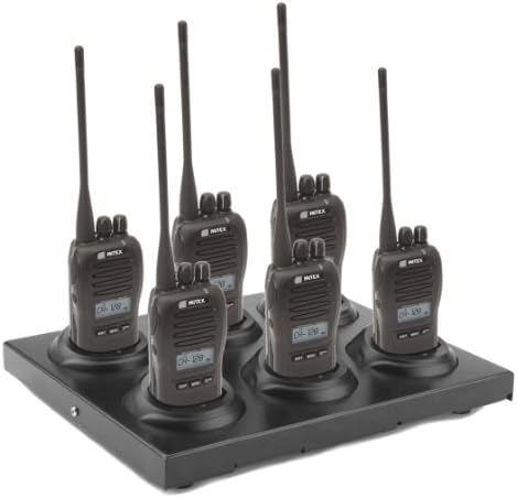 MitexPRO UHF TWO WAY RADIO SIX PACK & CHARGER