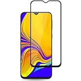 Aksesuarcim Samsung Galaxy A20 ile Uyumlu Ekran Koruyucu Tam Kapatan Nano Esnek İnce Fiber Siyah