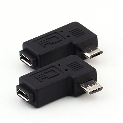 BlueBeach® OTG Micro USB 2.0 5-poligen Stecker auf Buchse M bis F Verlängerungs-Adapter