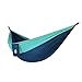 Produktbild Zenph Camping Hängematte, 660 Lbs Tragkraft, Atmungsaktiver, Fallschirm Nylon 106"(L) x 55"(W), Ultraleichte, für Outdoor Camping, Garten und Strand, Hellblau