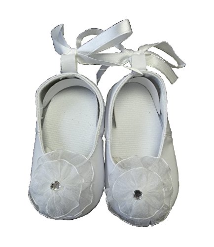 Pex Soft Bottom Pram Shoe - Fairy White 5132 (6-9 month)